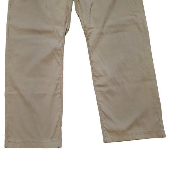 prAna Slim Fit 38x32 (Meas 38x27 11.5") Beige Outdoor Hiking *Hemmed* Pants A17 - Picture 4 of 9